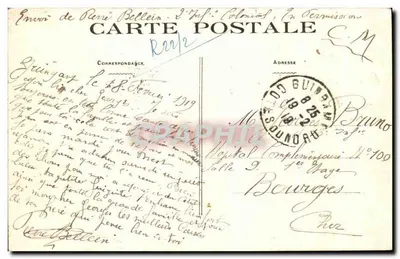 Guingamp (C.-du-N.) - Plac Centralny — Le Berre, wydawca, n°102 — Rewers