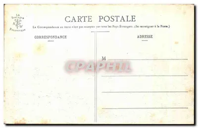 La Bretaña Pittoresca — St-Cast, La Garde — editor A.W. Pittoresque — Reverso