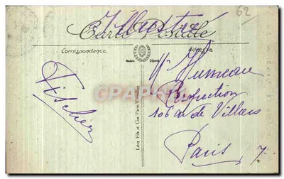 Boulogne-sur-Mer — Tipo de Matelote — N.G. — N°96 — Verso