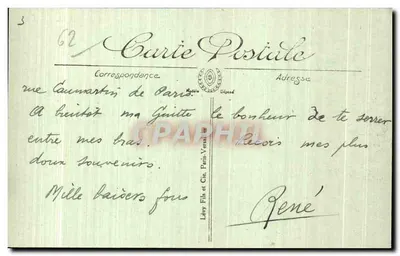 Boulogne-sur-Mer — Quai Gambetta i dzielnica Saint-Pierre — Arthur Gré — 344 — Rewers