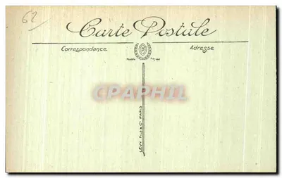 Arras — Plaza de la Estación y Calle Gambetta — LL. n°113 — Reverso