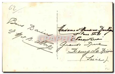 Le Touquet-Paris-Plage - Hotel Westminster (Bluysen, Arch.) — LL — Verso