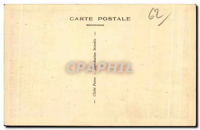 Le Touquet-Paris-Plage — Die Ehrenpforte des Westminster — Bonaventure, lith. — Rückseite