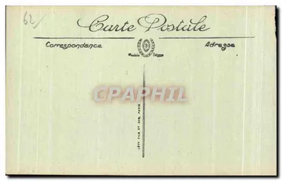 Boulogne-sur-Mer — La Halle aux Poissons — Fish Market — LL. — SELECTA — Achterkant