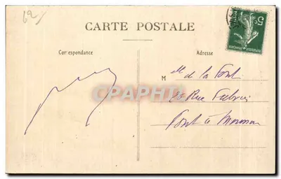 BOULOGNE-sur-MER — Localização do Trono de Napoleão 1º durante a primeira distribuição das Cruzes da Legião de Honra, em 16 de Agosto de 1804 — édit. Bouvencard, E.S. 149 — Verso