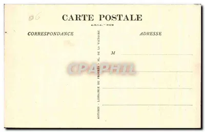 Antibes — A Ponte, o Forte-Carré e os cumes nevados dos Alpes — A.D.I.A. - Nice, n°23 — Verso