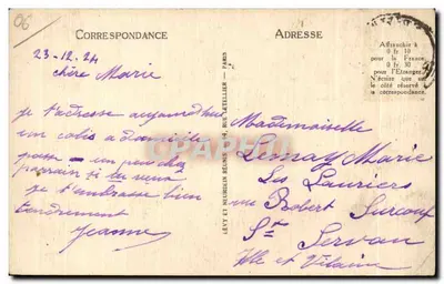 Antibes — Dzielnica Ponteil — Selecta, n°105 — Rewers