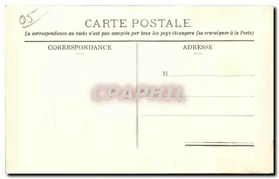 Las Alpes - Refugio Alpino — editor Lambert, en Gap — Reverso