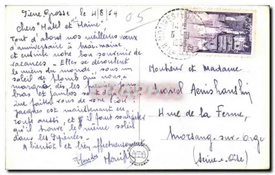 Widok z Ge Cours (2000 m) — Pontaillande, Col d'Agnel (2744 m), Sagnes (Langues), Château Benard (2990 m) — Rewers
