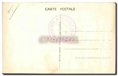 O Col d'IZOARD (H.A.), alt. 2.350 m. — O Refúgio — Edição Imbert - Tabaroud — Verso