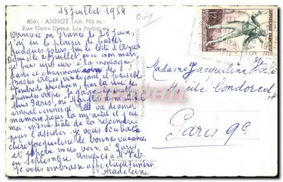 Calle Notre-Dame en Les Portiques — La Cigogne, editor IA CIGOGNE, n° 8564 — Reverso