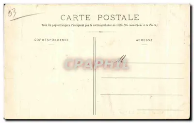 Vichy — Bords de l'Allier — éditeur L. R. Vichy — Verso