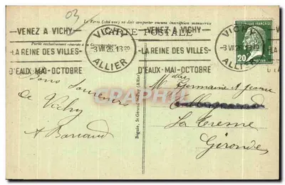 Vichy - Wysokiej pensji w kasynie — wydawca Initial, nr 325 — Rewers
