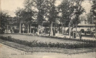 Vichy — As Fontes — Fot. M. Warnay, Mouilly