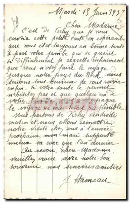 Vichy — Most Aristide Briand — Wydawnictwo La Bégonne — Rewers