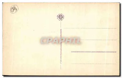 Vichy — Plac Urzędu Miasta i Nowa Poczta — CAP — Rewers