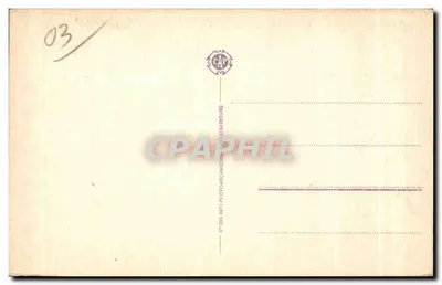 Vichy — Plac Prefektury i Nowa Poczta — Wydawca: Cie des Arts Photomécaniques, Strasbourg, nr 23 — Rewers