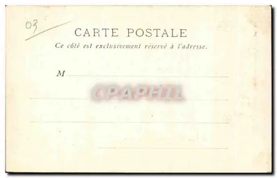 Dom Pani de Sévigné — Vichy — B.F. Paris — Rewers