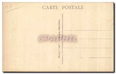 Moulin — Cours Jean-Jaurès — Wydawca Ideal, nr 1760 — Rewers