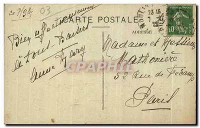 Moulins — Enfants BOURBONNAIS — Boutray, éditeur — Verso