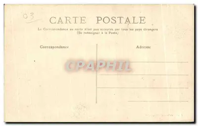 Okręgi MONTLUÇON — Pierres Jaumâtres — Frédéric Politius, Montluçon — Rewers