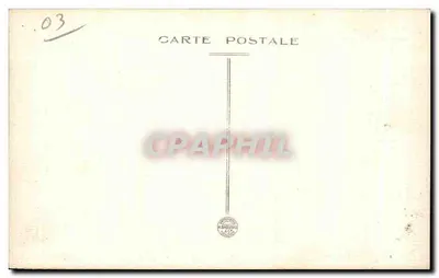 Montluçon — Panorama del Quartiere del Castello — editore In Daquède, n° 417 — Verso