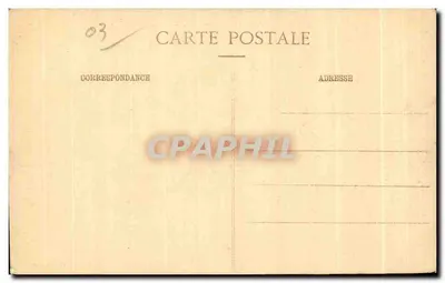 Lapalisse (Allier) — Façade intérieure du Château — Chabert, éditeur — Rewers