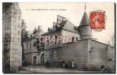 Lapalisse (Allier) — Entrada do Castelo — Castelo de Lapalisse