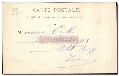 La PALISSE — Stara domowa za ulicą Handlową — Delalay, Chalon-sur-Saône — Rewers