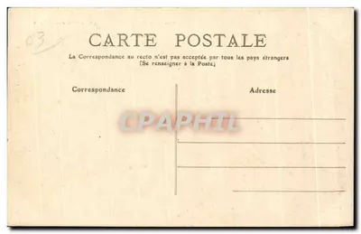 Widok z okolic MONTLUÇON — Les Pierres Jaumâtres, La Baleine — Librairie Pontilda, Montluçon — Rewers