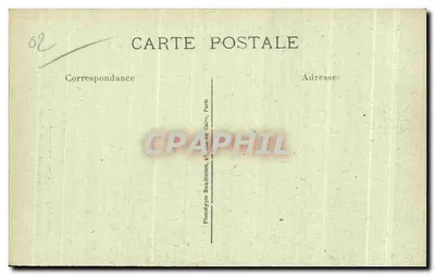 Chauny (Aisne) — Desgraça após o bombardeio de 1917 — Fototipia Baudinière, Paris — Verso