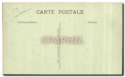 Chauny (Aisne) destruída por completo — após um saque metódico — Phot-Express, Paris — Verso