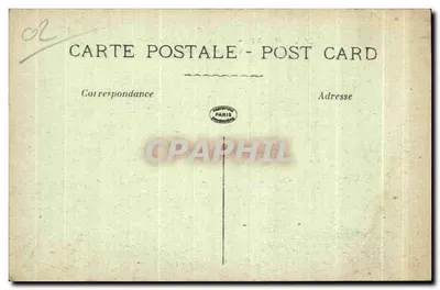 Chauny em ruínas — Palácio de Justiça — La Pensée, n°3065 — Verso