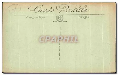 As Ruínas da Grande Guerra — Anixy-le-Château — Floresta de Anixy — Visé Paris n°517 — Verso