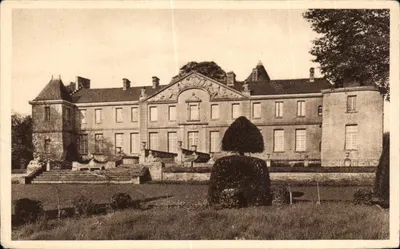 Vig-sur-Aisne — O Castelo (Vista sobre o Parque) — Fot. Henri Lavenau, Toulouse