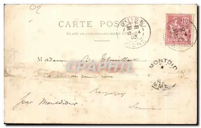 Retorno da Manobra — Fazenda de Buisson — Raymond, fot. editora, Sissone — Verso