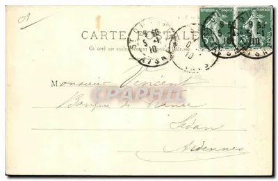 Mme de Pompadour — Museu De La Tour — P. D. — Saint-Quentin (n° 74) — Verso