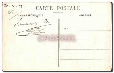 Saint-Quentin — Most kanału zniszczony — Bazar Renesansu — Rewers
