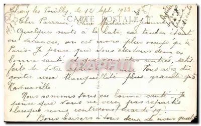 Laon (Aisne) - Sąd (Dawny Pałac Biskupi, XII wiek) — Édit H. Auzoux, Journaux - Laon, nr 45 — Rewers