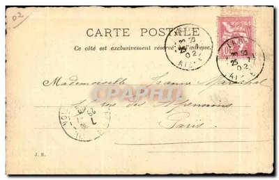 Laon (Aisne) — Vista della Porta di Vaux, che conduce a N.-D. di Liesse — P. D. — Verso