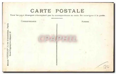 Laon — Schody — Wydawca Etoile, Paryż — Rewers