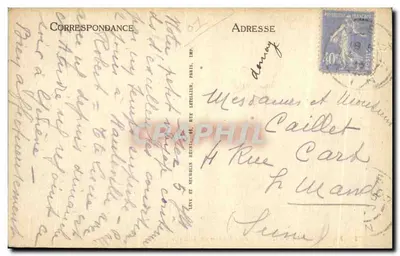 Ferney-Voltaire — O Castelo de Voltaire — LL — Verso