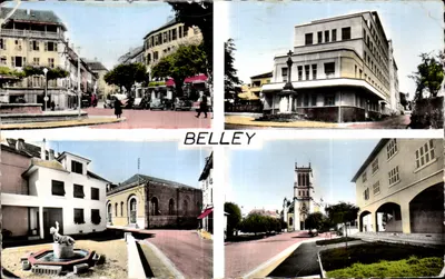 Belley — vista da cidade — Les Éditions de l'Économie (Rhône)