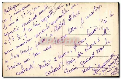 Izernore (Ain) — Wzgórza Tignat i brzeg Cessiat z kolumnami świątyni rzymskiej w tle — Rewers