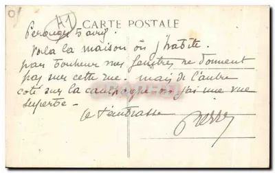 Casa a PÉROUGES — Pérouges — E. VIXLATIE, Fot. - OLOIS X° — Verso