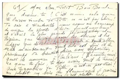 Hauteville (Ain) — A Fazenda Guichard (Esportes de inverno) — Combier Imp. Macon — Verso