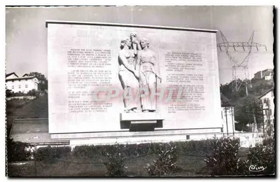 Monumento comemorativo a Força e Luz — Genissiat (Ain) — Editor Ant. C. S. B. n°227