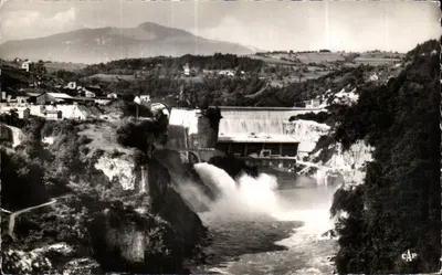 Genissiat (Ain) - Barragem, Cachoeira Doucine — C.A.P. (50)