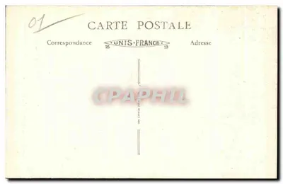 Divonne-les-Bains (Ain) — La Divonne pod lasem — Wydawnictwo A. Françon (zarejestrowane) — Rewers