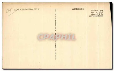 Bourg — Le Square Lalande — Imp. Letellier, Paris — Verso